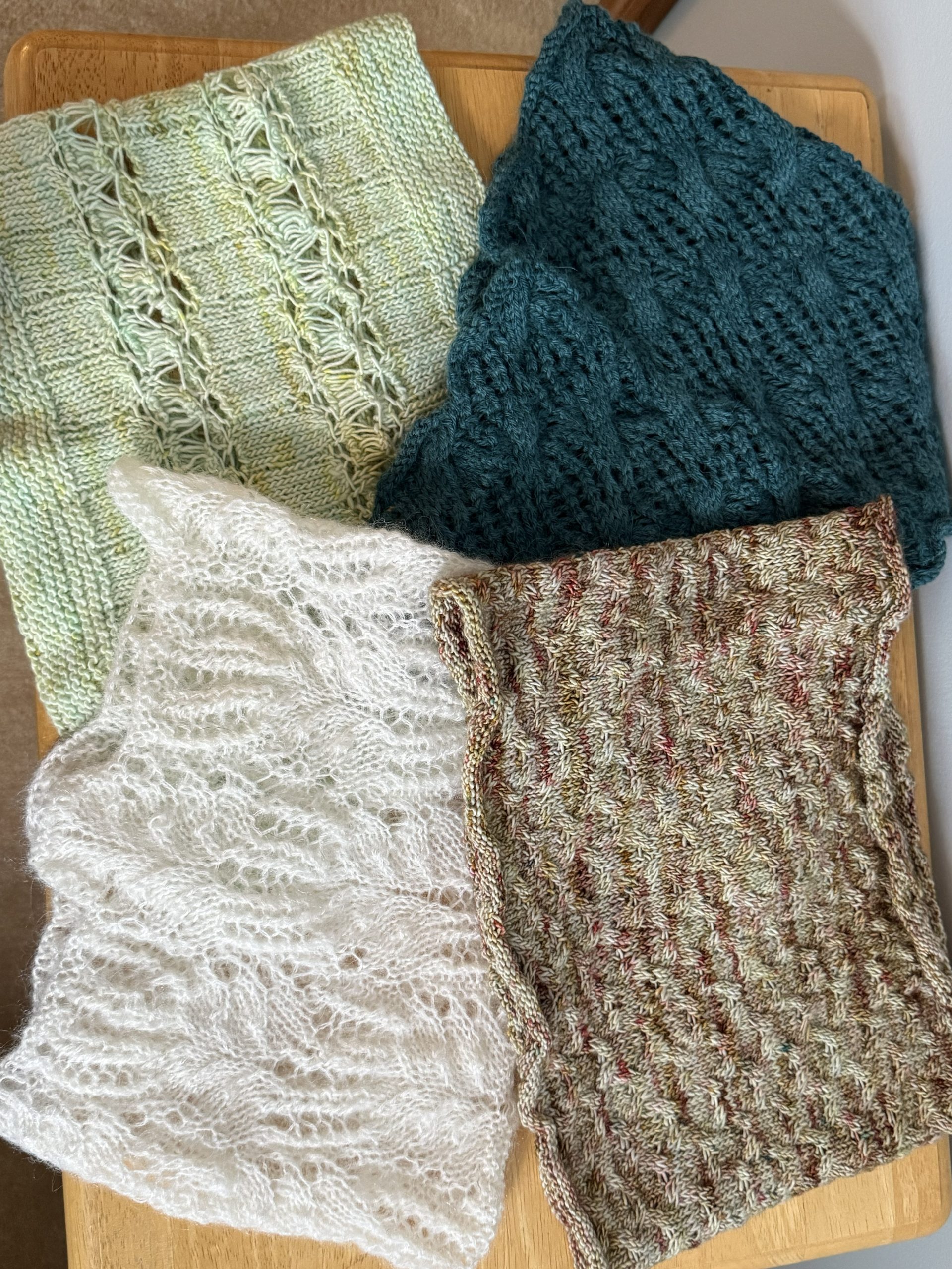 Raffle Prize 16: Beautiful Four Seasons Handknit Cowls
